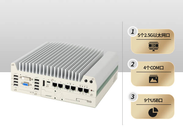 嵌入式工控机,无风扇工业电脑