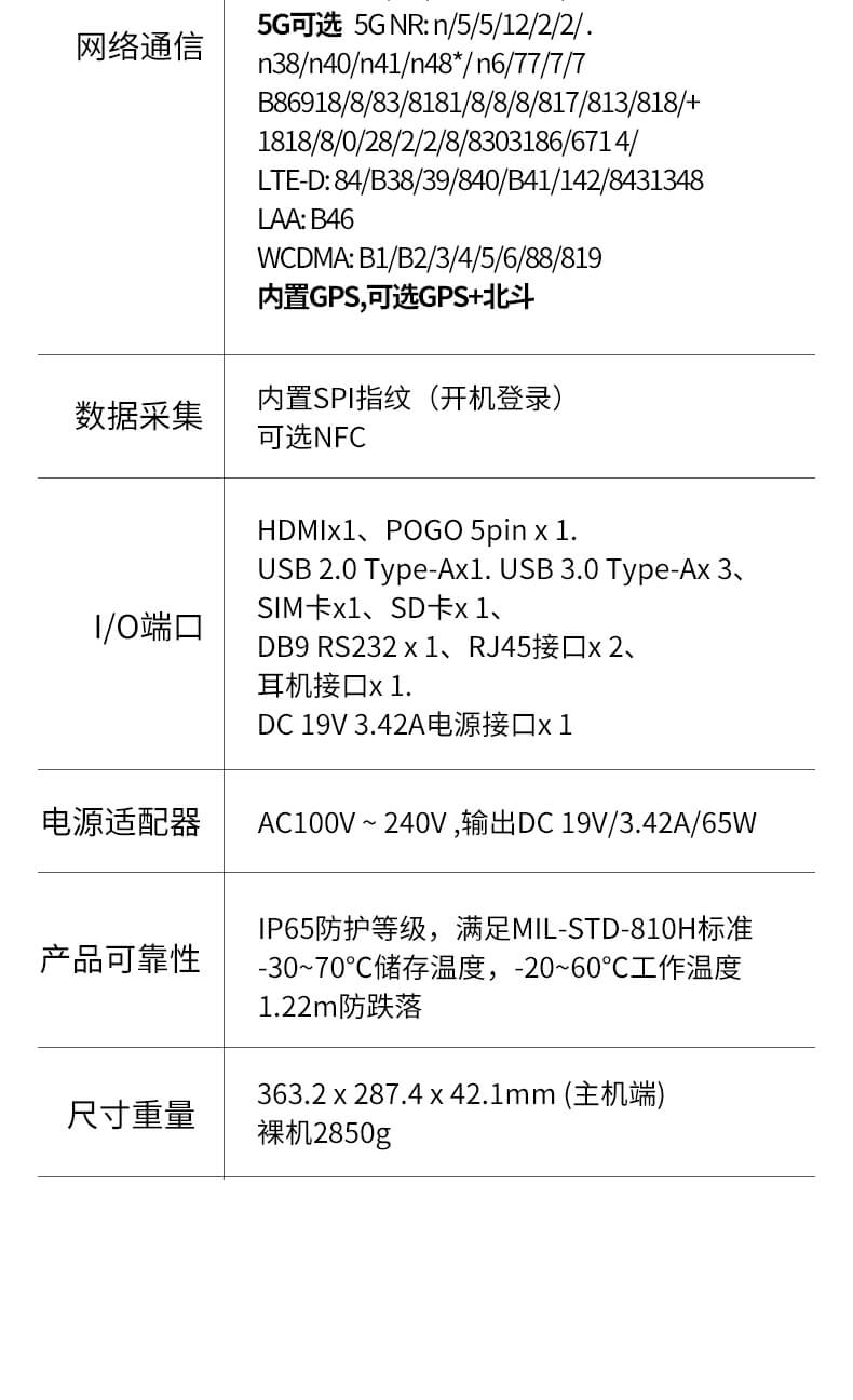 酷睿11代三防笔记本