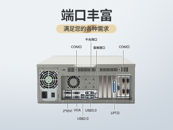 研华工控机,4U机架式工控机,IPC-610L-785G2-706VG