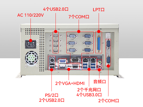 酷睿4代壁挂式工控机