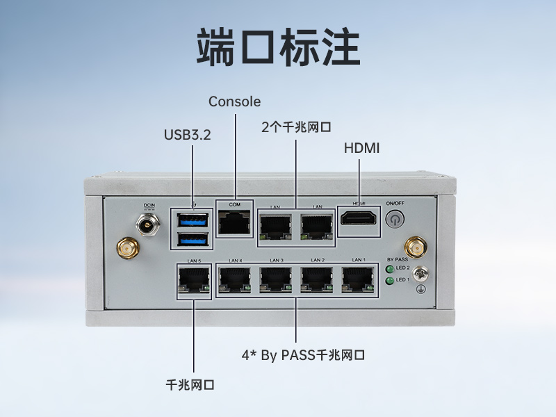嵌入式工控机,网络安全工业电脑,DTB-3210-J6412