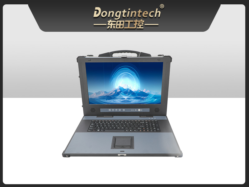 东田单屏加固便携机,国产下翻式便携工控机,DTG-1417ZD-D3350MA