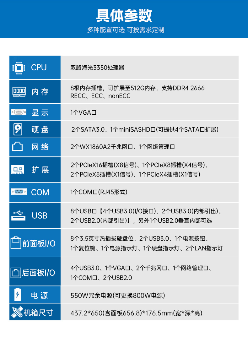 东田国产4U工控机,双路海光信息安全工控主机,DT-46508-D3350MA.jpg