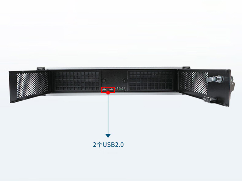 东田2U上架式工控机,酷睿6-9代工业电脑,4*PCI扩展槽,DT-61025-BH110MA