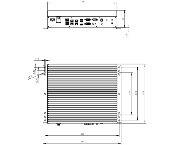 东田嵌入式工控机安装尺寸.png 东田嵌入式工控机安装尺寸.png