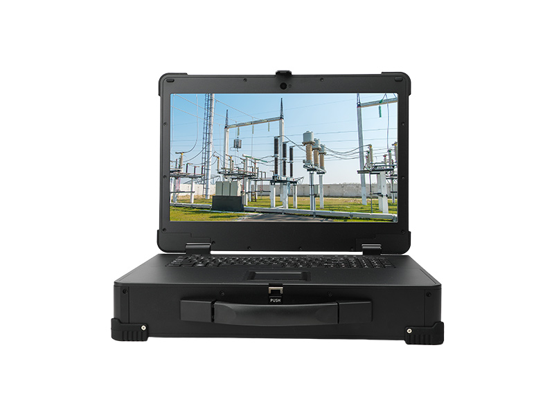 上翻单屏加固便携机,电力线路巡检电脑主机,DTG-1173CU-JQ470MC 