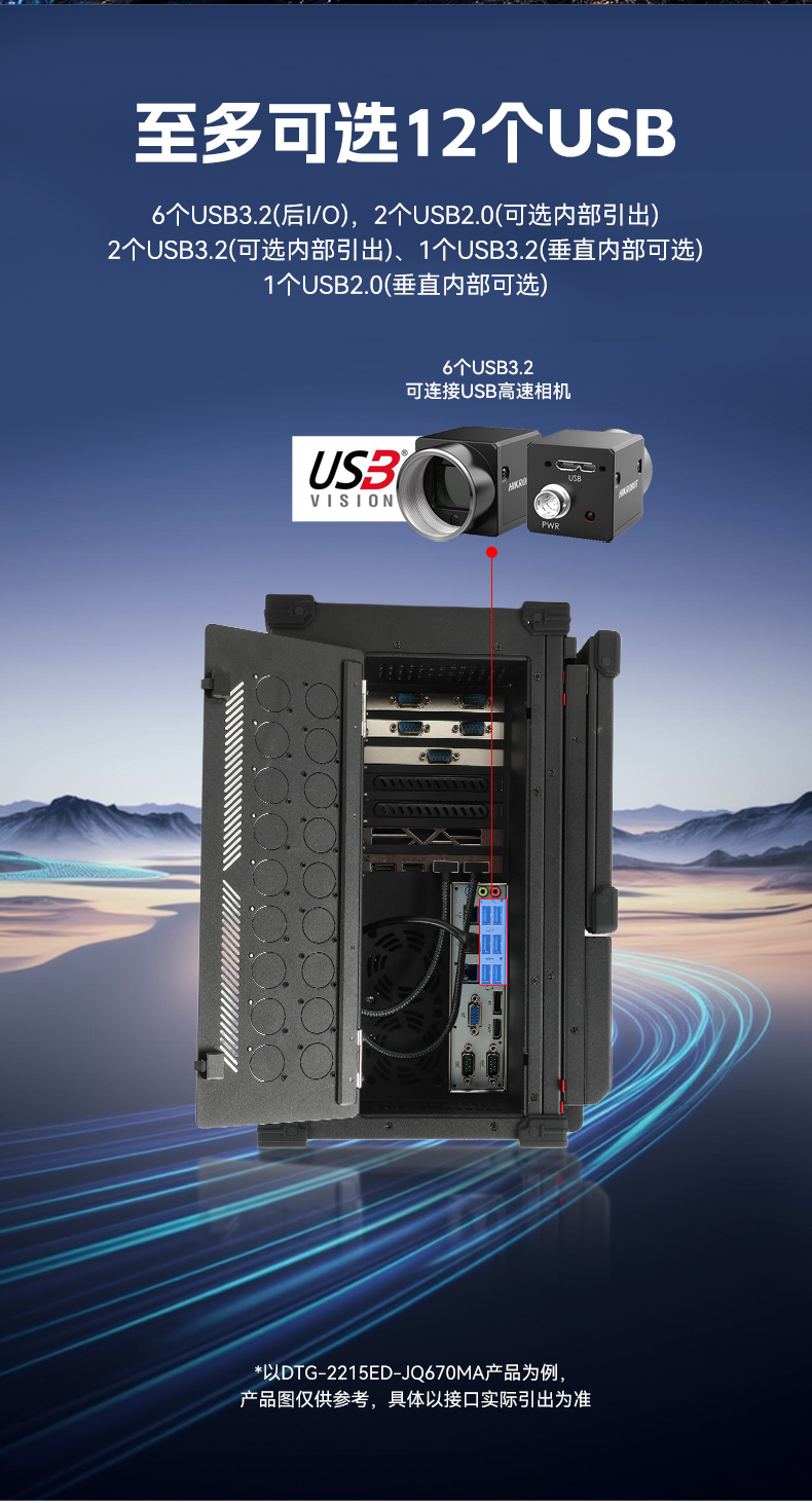 工业双屏便携机,3个2.5G网口多扩展加固本,DTG-2215ED-JQ670MA.jpg