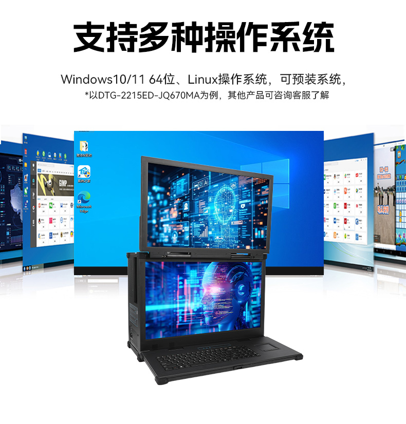 工业双屏便携机,3个2.5G网口多扩展加固本,DTG-2215ED-JQ670MA.jpg