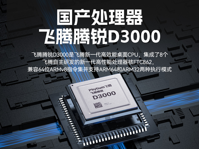 国产壁挂式工控机,腾锐D3000工控电脑,DT-5202-BD3KMC