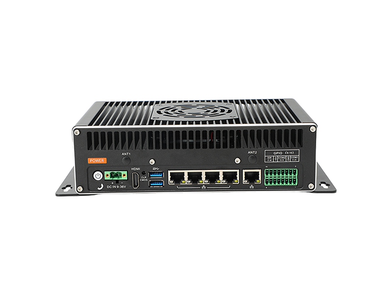 嵌入式无风扇工控机,5千兆网口工控机,DTB-3096-1235U