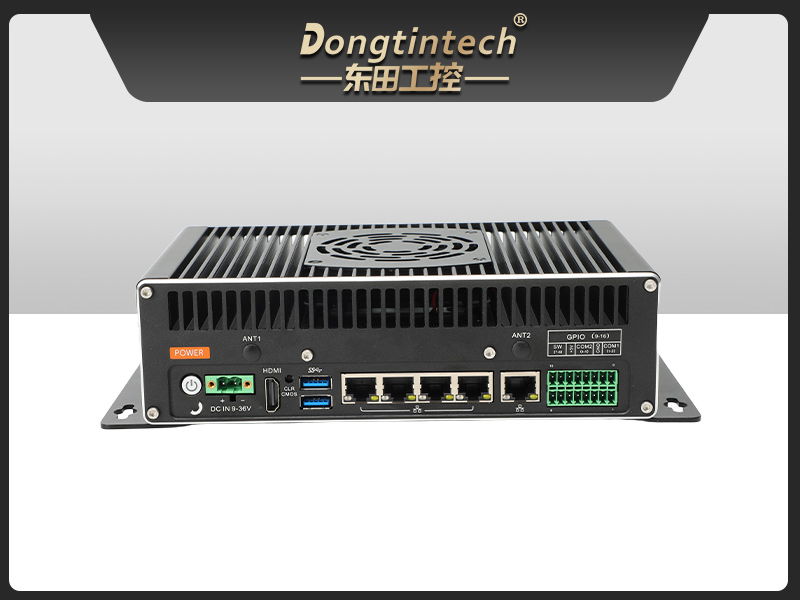 嵌入式无风扇工控机,5千兆网口工控机,DTB-3096-1235U