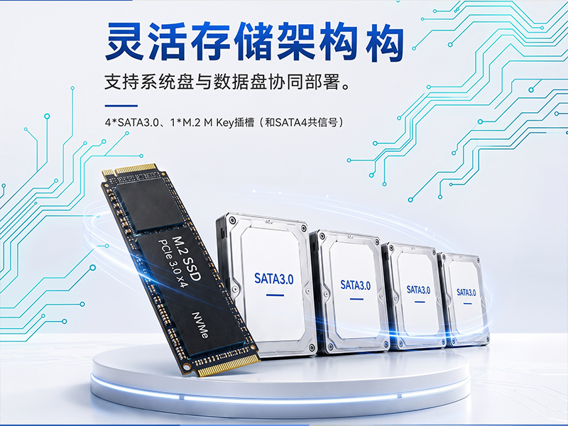 海光3350壁挂式工控机,7PCIe多扩展工业电脑,DT-5307-C350MAL4