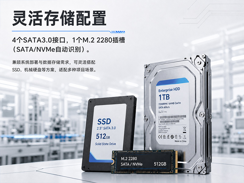 兆芯KX-7000全高扩展工控机,DDR5多PCIe,DT-610L-MKX7KMB2