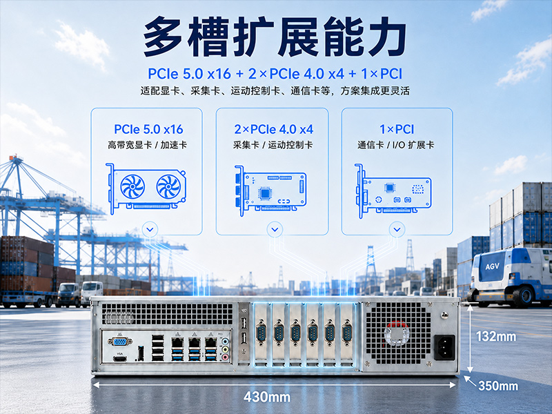 AMD 2U工业电脑,DDR5 ECC三网口上架主机,DT-61025-B650MB