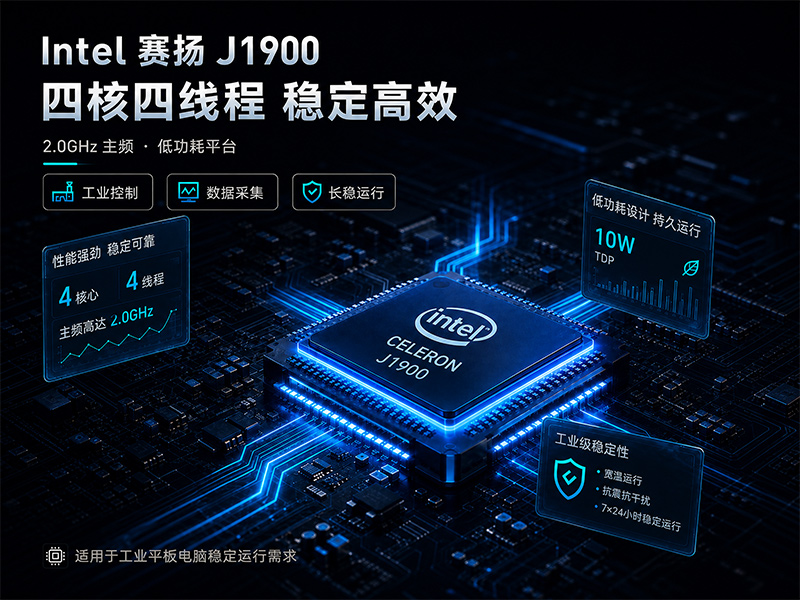 10.1英寸工业平板电脑,J1900双网口IP65触控一体机,DTP-A101-J1900