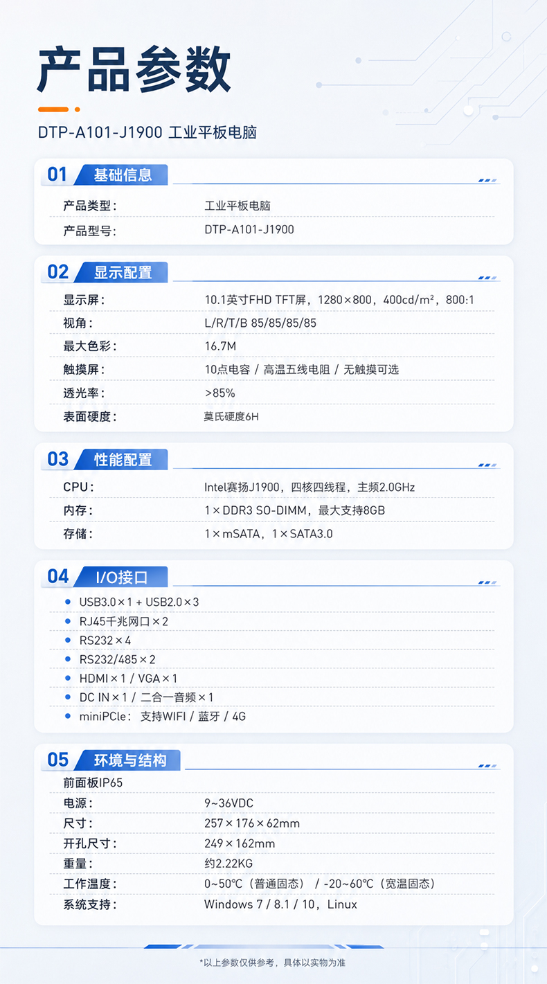 10.1英寸工业平板电脑,J1900双网口IP65触控一体机,DTP-A101-J1900.jpg 10.1英寸工业平板电脑,J1900双网口IP65触控一体机,DTP-A101-J1900.jpg